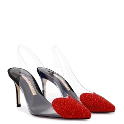 New Sophia Webster Amora Mid Slingback