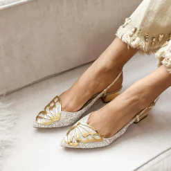 Shop Sophia Webster Butterfly Pump Low