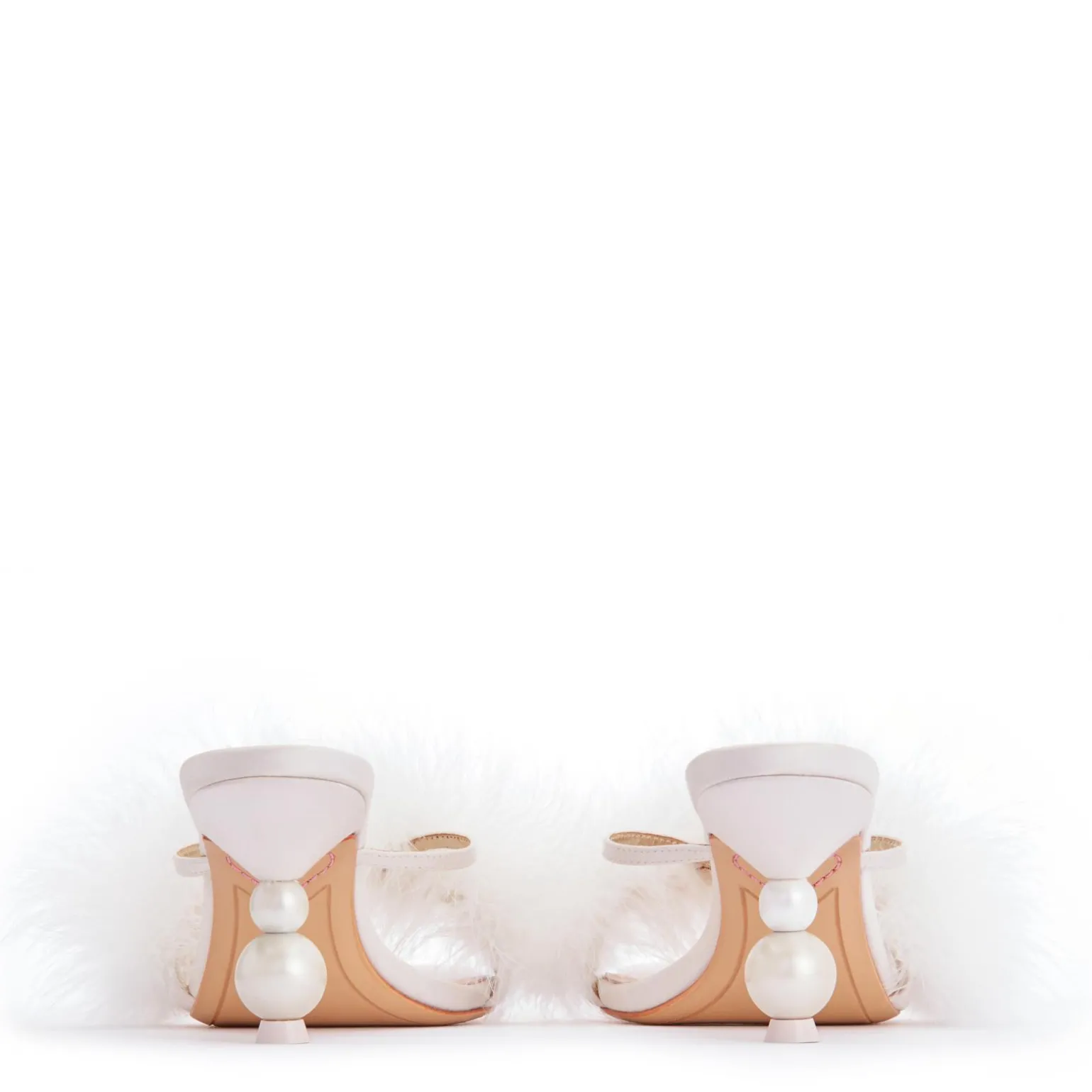 Discount Sophia Webster Delicia Marabou Mid Mule