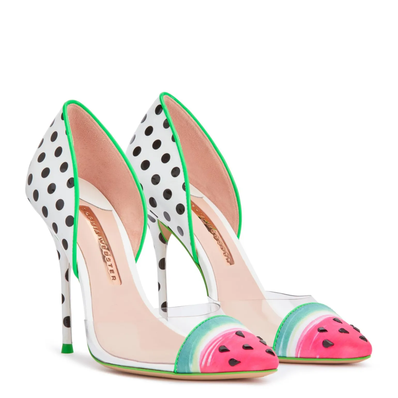 Discount Sophia Webster Jessica Watermelon Pump