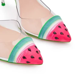 Discount Sophia Webster Jessica Watermelon Pump
