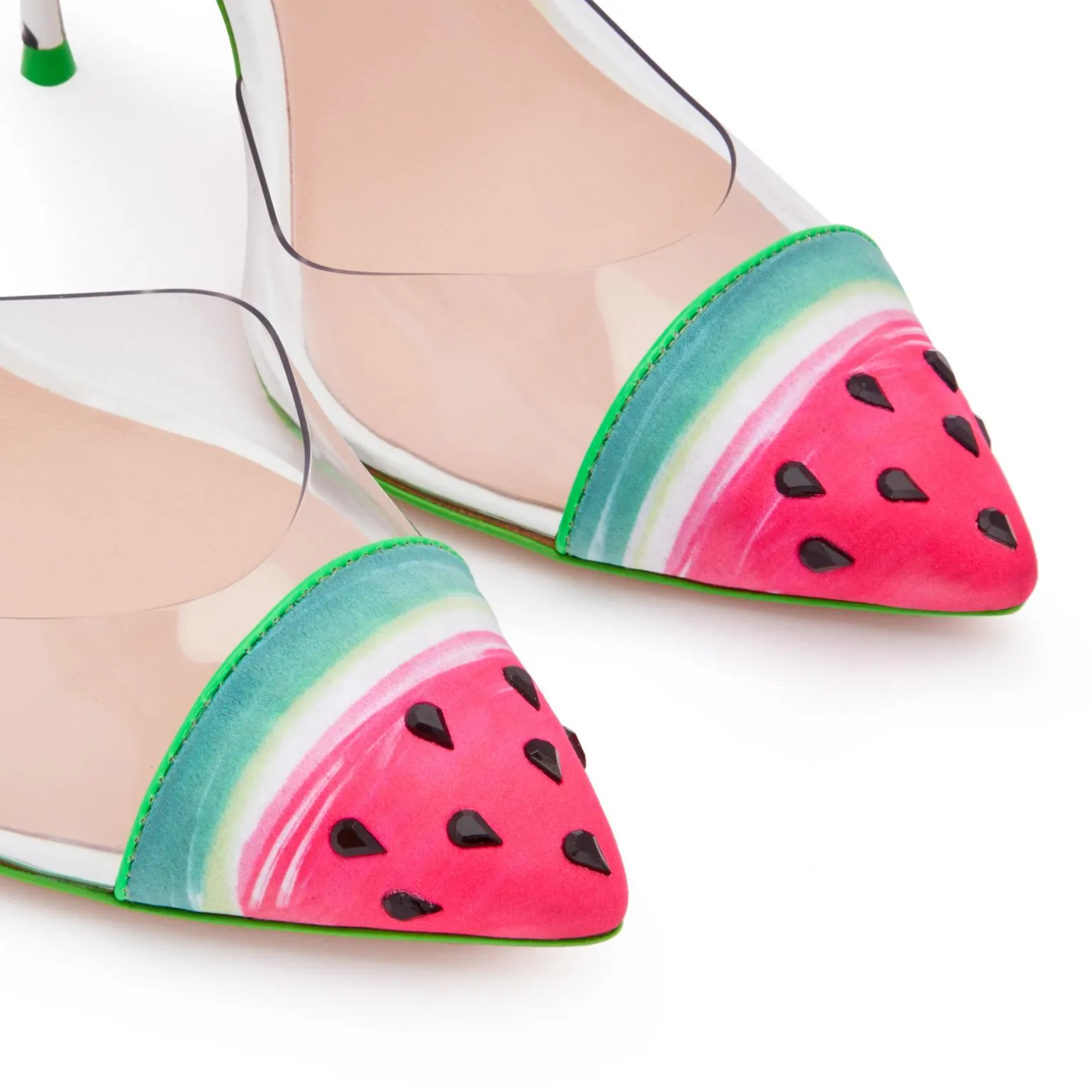 Discount Sophia Webster Jessica Watermelon Pump