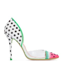 Discount Sophia Webster Jessica Watermelon Pump