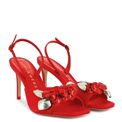 Discount Sophia Webster Rosette Mid Sandal