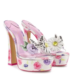 Sale Sophia Webster SWXLSF Wildflower Platform Mule